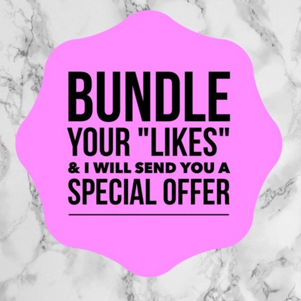 ✖️Bundle up & save✖️
